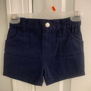 Boys Size 6 mo - 9 mo Navy Summer Shorts